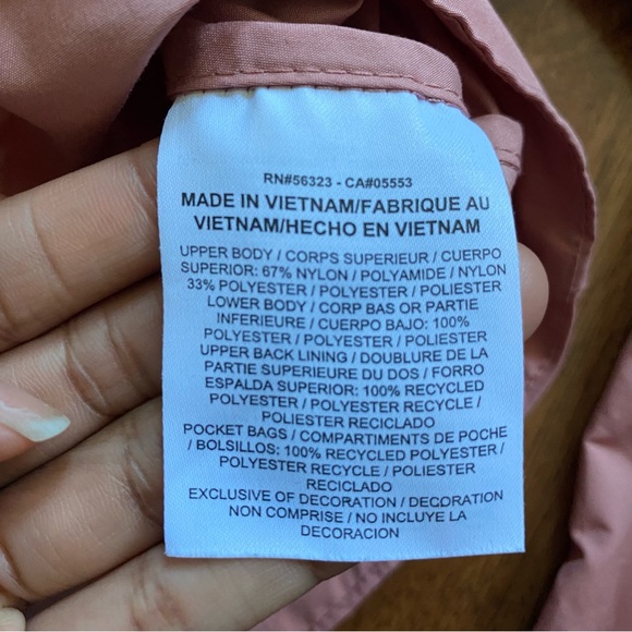 Nike Light Pink Windbreaker Jacket Size M - Picture 9 of 11